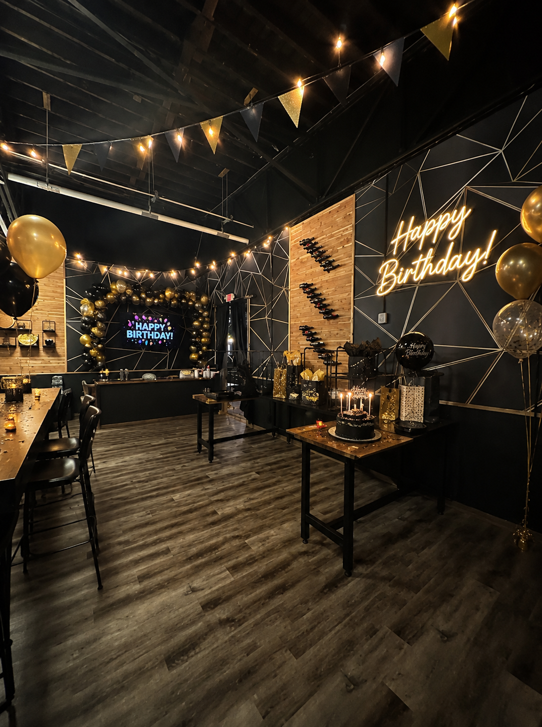 Birthday party celebration at The Boundary