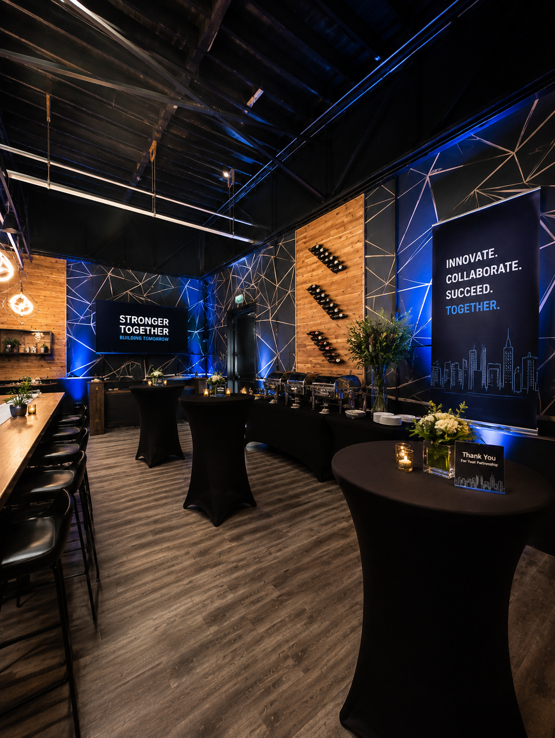 Corporate event produced by The Boundary