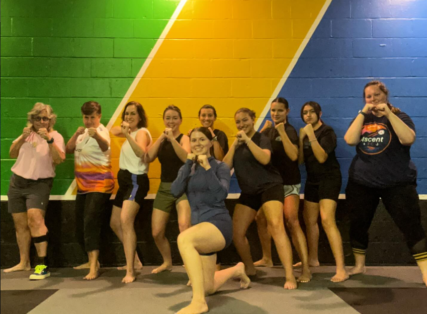 Ladies self defense class with Coach Lexi